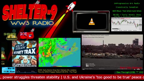 LIVE 24/7 Music/Wx/Prepping/WW3-News