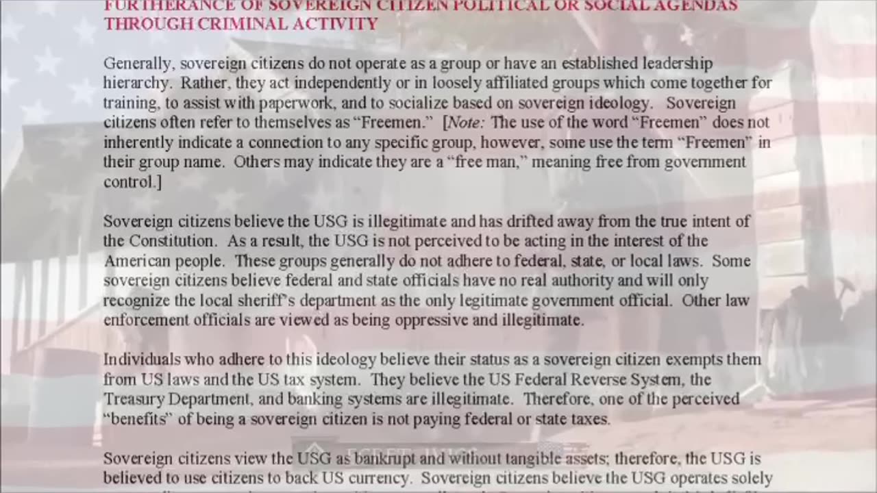 💥🔥💥 Remember when the 2017 TV Show S.W.A.T. was targeting "Sovereigns"?