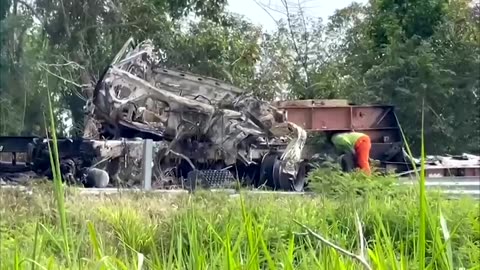 Bus accident in southern Mexico kills dozens, authorities say