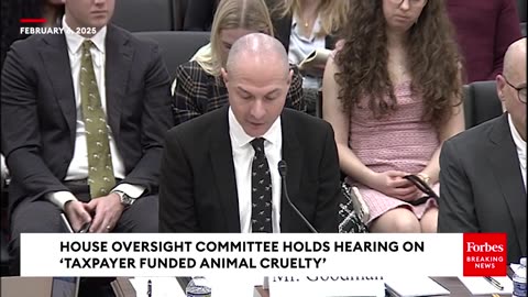 BREAKING NEWS: 'Taxpayer-Funded Animal Cruelty' Probed In Oversight Cmte Hearing Led By Nancy Mace