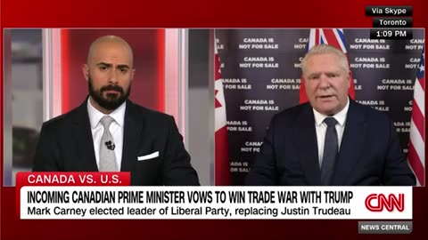 Ontario premier threatens to ‘shut off electricity completely’ for US if trade war escalates