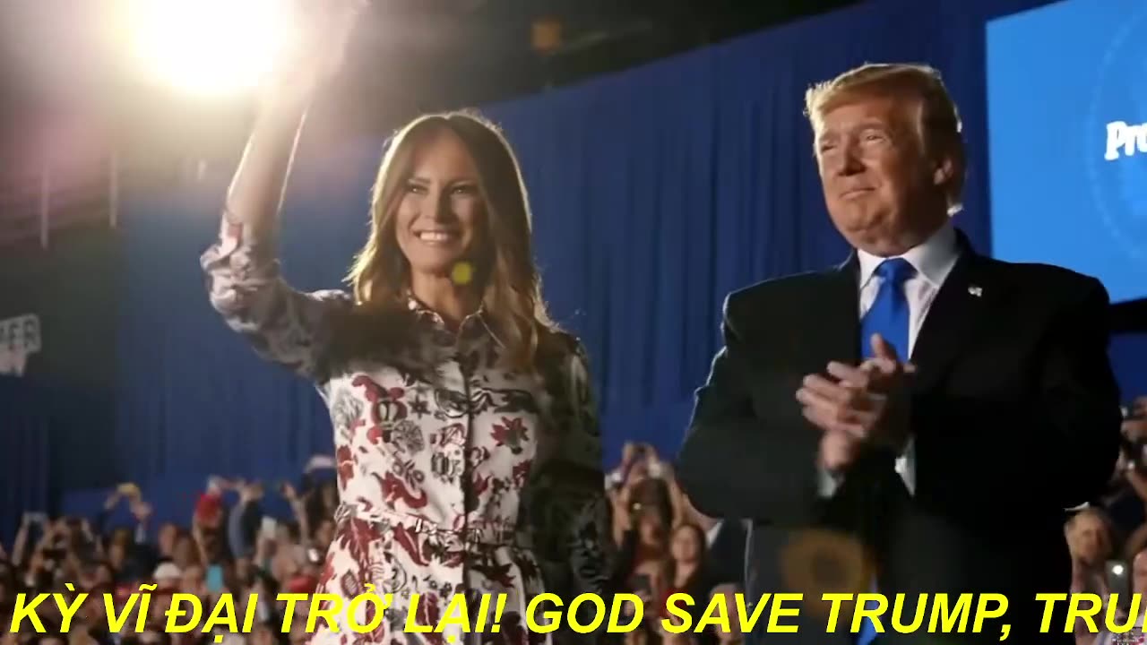 GOD SAVE TRUMP, TRUMP SAVES AMERICA! HÃY LÀM CHO NƯỚC MỸ VĨ ĐẠI TRỞ LẠI!