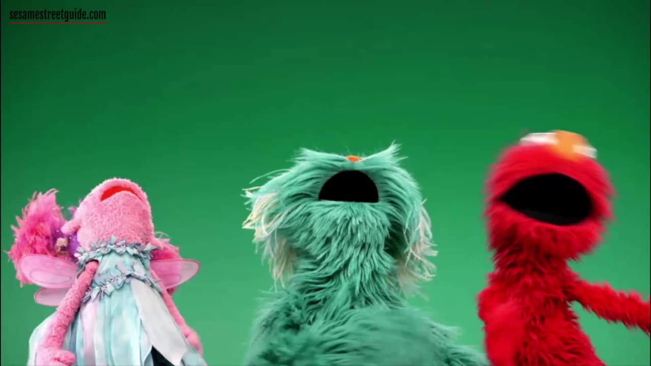 Sesame Street Monster Hits Rock and Rhymes With Elmo