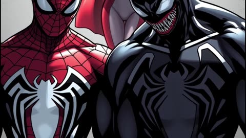 Spider man and Super girl prank with venom