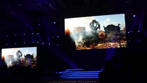 Crowd Reaction to Nightingale gameplay trailer | Gamescom 2023, Opening Night Live 2023