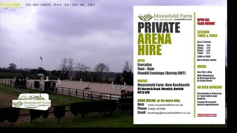 Mousehold Farm All Weather Riding arena