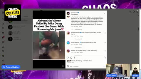 Alabama Man Home Raided By Police On His Facebook Live