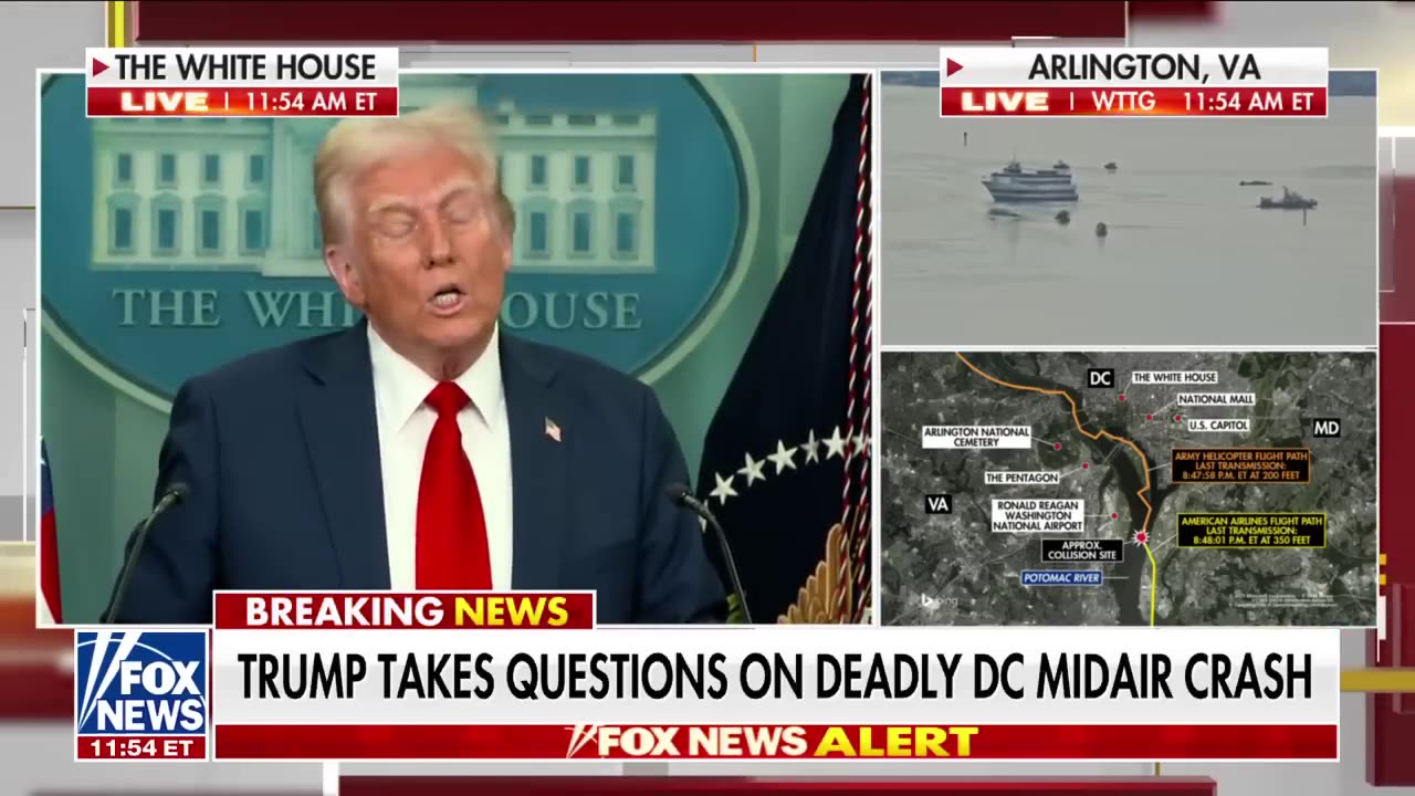 Trump fires back at press over DEI, DC plane crash: 'Not a very smart question'