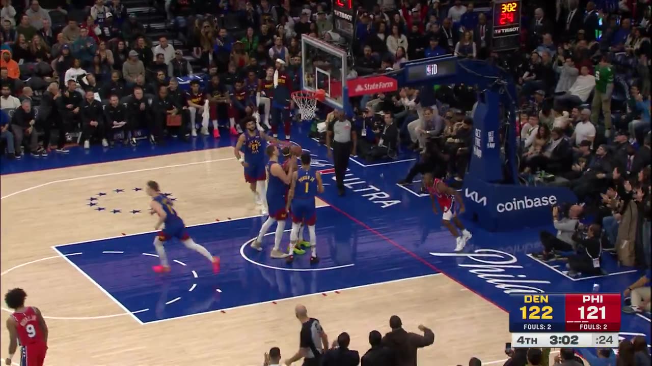 NBA - Maxey drive and score for another bucket!