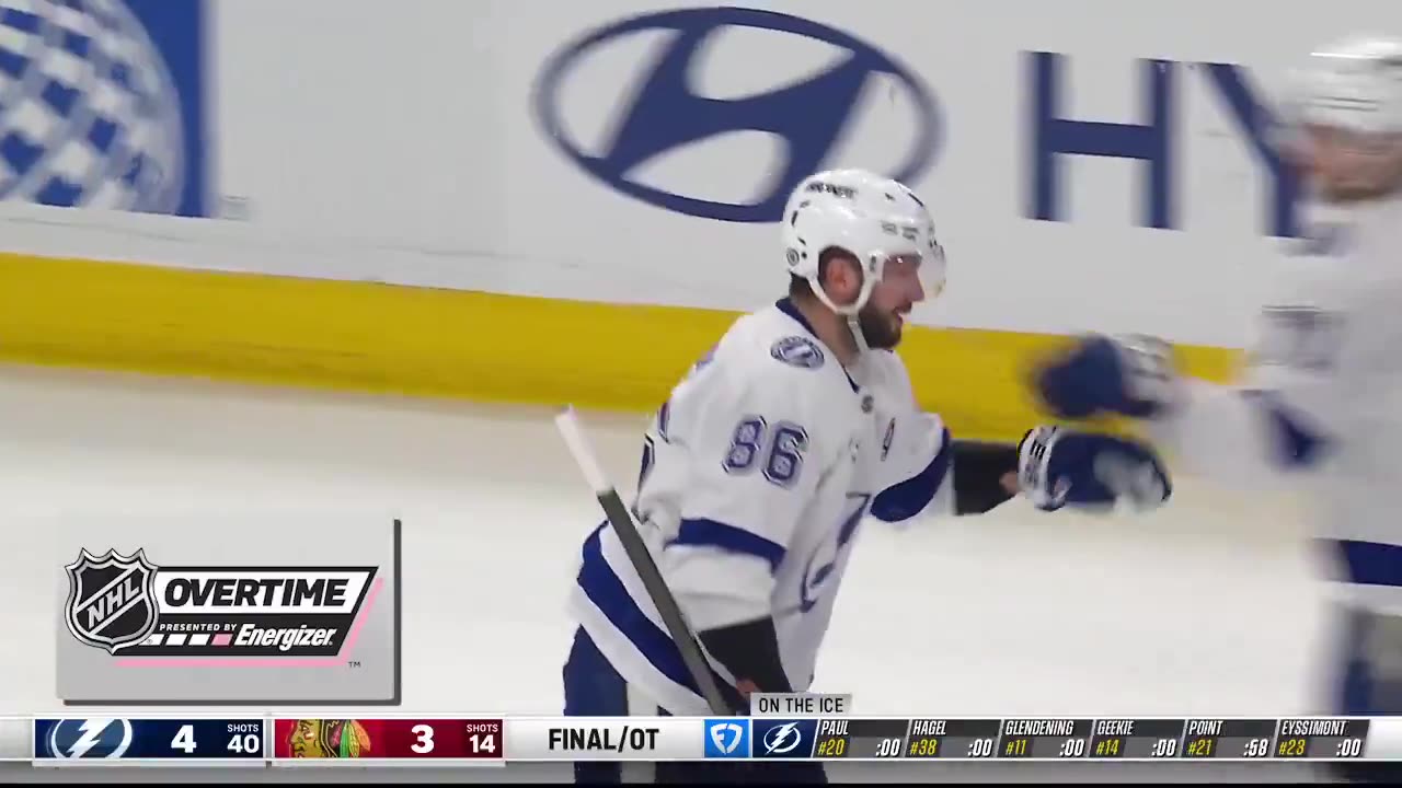 Kucherov: OT HERO! ⚡️ Assists on the tying goal & SCORES THE WINNER! #GoBolts