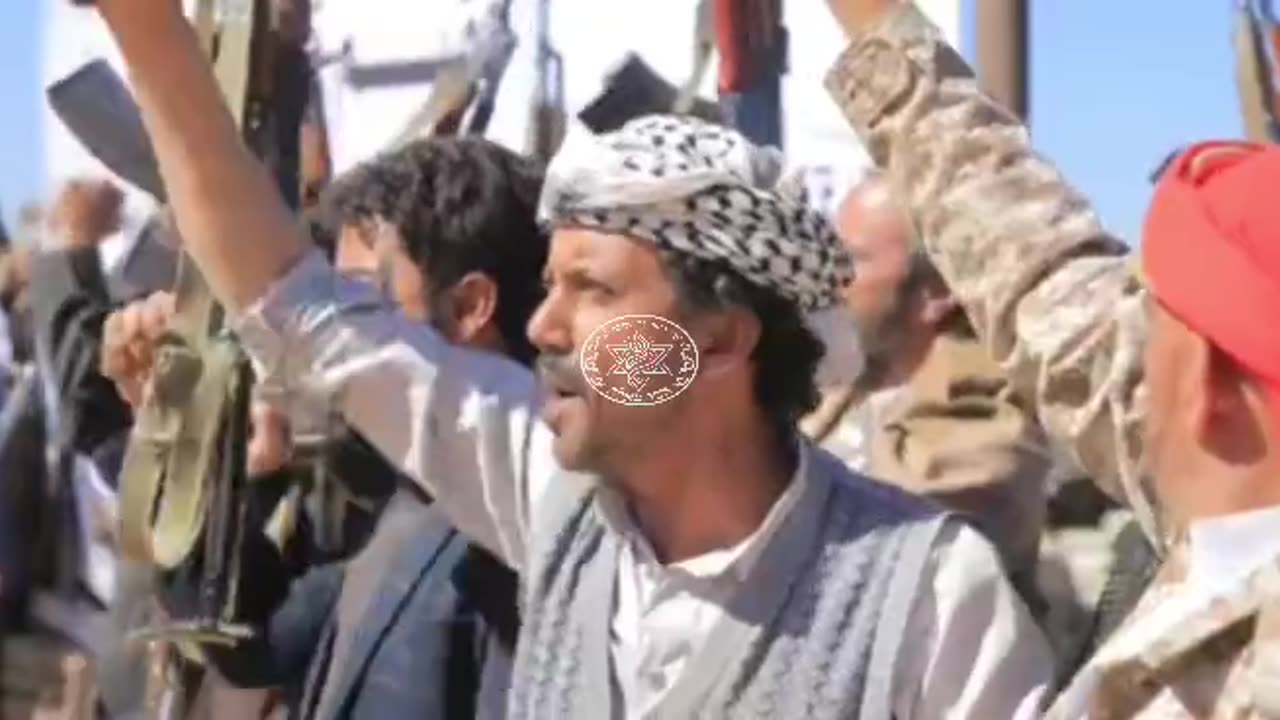 A Hutis' anti-Israel mass gathering in Yemen πΎπͺ