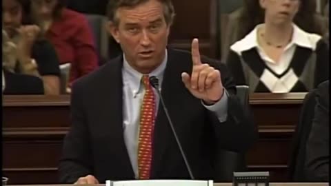 2008: RFK Jr Testifies To Congress On Harmful Effects of Mercury