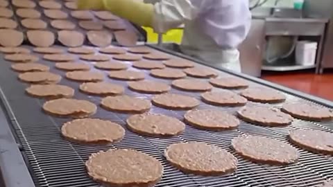 One Of The Largest Burger Factories In South Korea