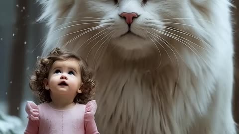 babies and cats
