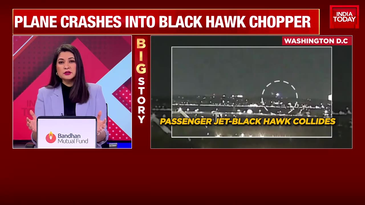 Washington DC Plane Crash Passenger Plane Collides with Military Helicopter