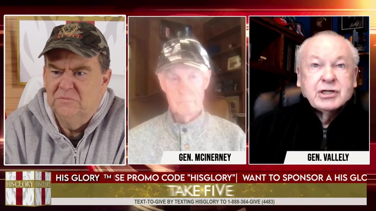 Take FiVe: General Paul E. Vallely & General Thomas McInerney! - 1/7/25