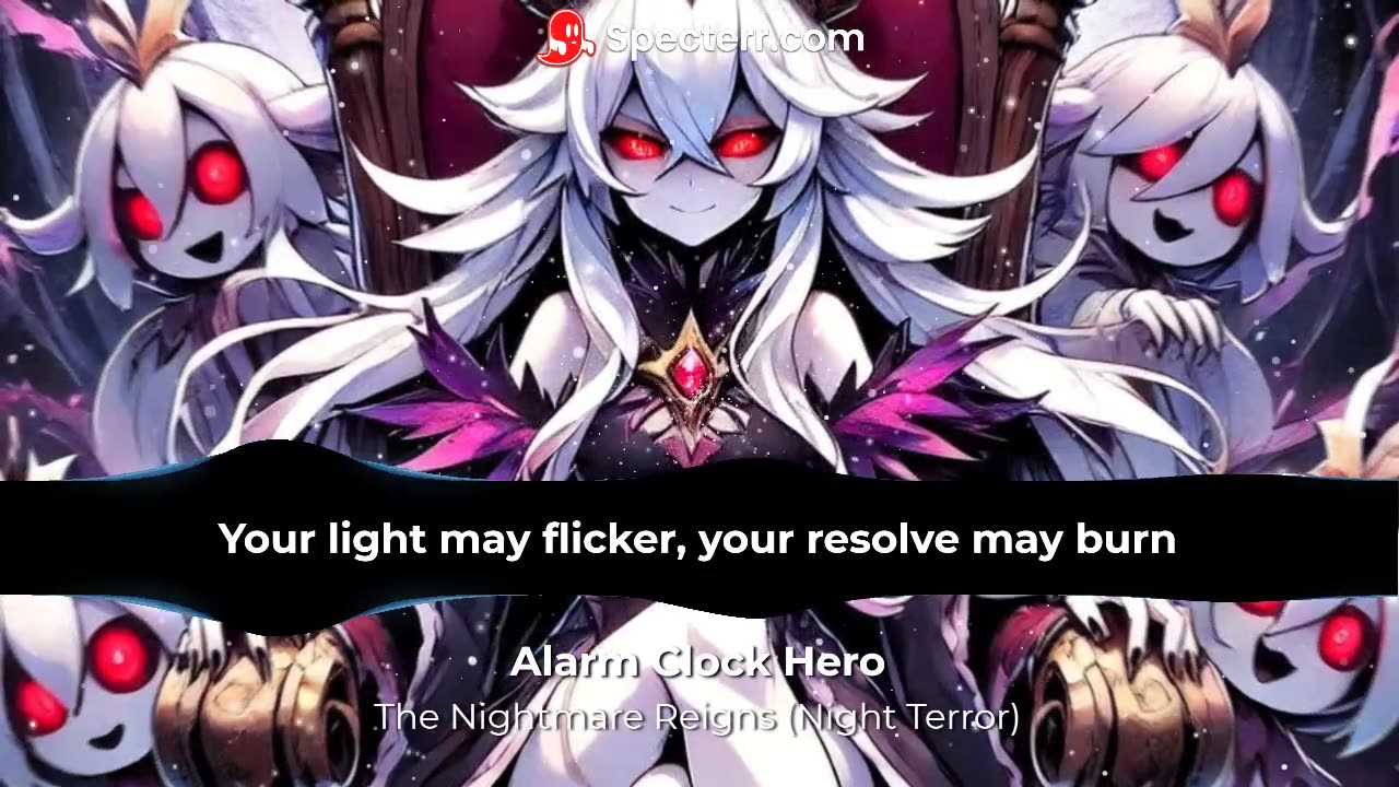🎵 "The Nightmare Reigns" - Night Terror's Villain Song 🎵