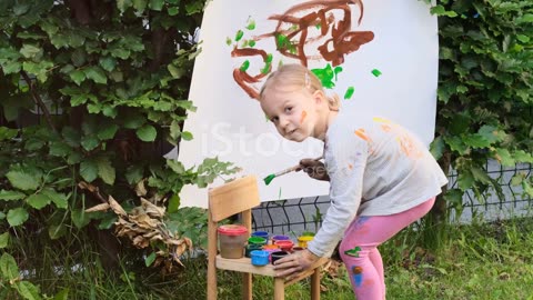 "Emma and the Magical Paintbrush"