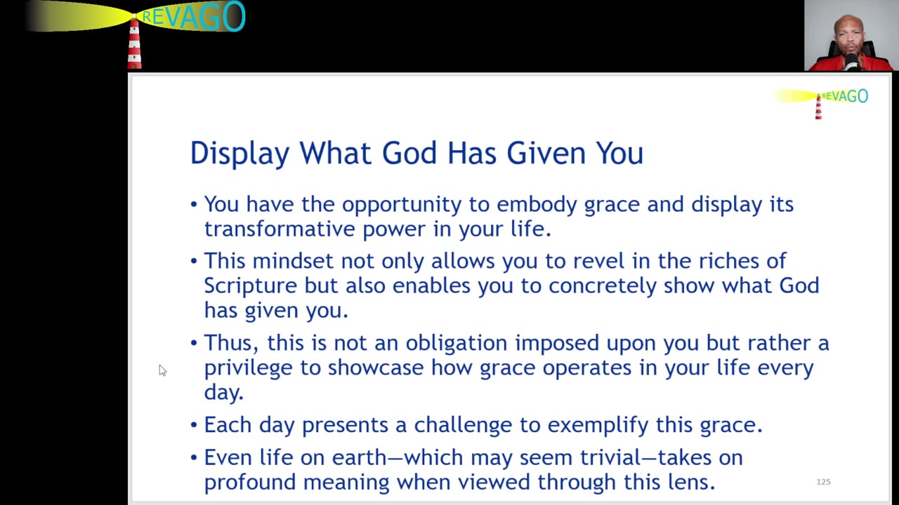 RE 363 Display The GRACE That GOD Has Given You