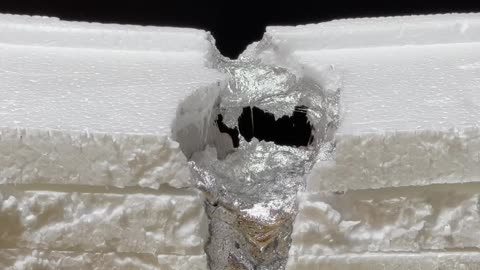 Molten Aluminium Vs Styrofoam