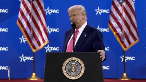 LIVE: President Donald Trump Takes the Stage at CPAC 2025...