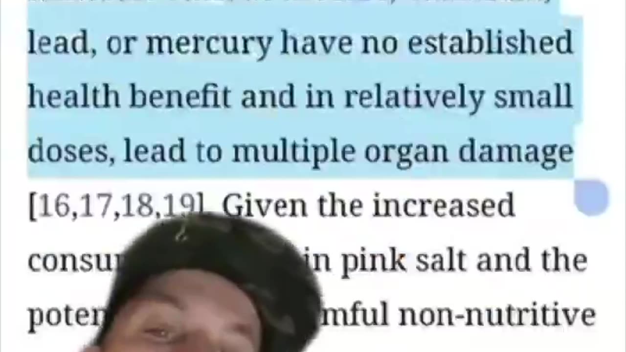 🧐 Himalayan salt is a eugenics psyop loaded with radioactive waste...