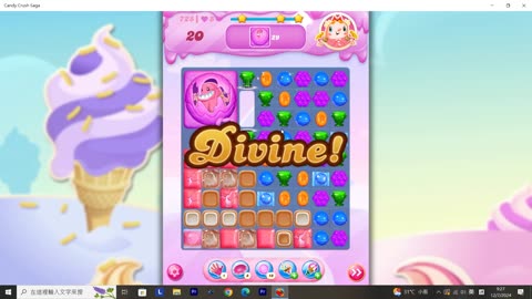 Candy Crush Saga Record (Level 725)