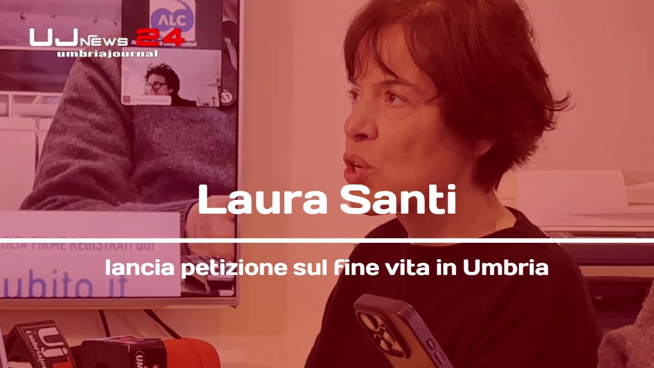 Laura Santi lancia petizione sul fine vita in Umbria