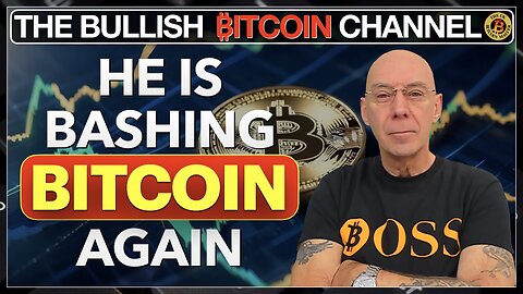 🇬🇧 BITCOIN | He is at it yet again, bashing Bitcoin!! (Ep 687) 🚀