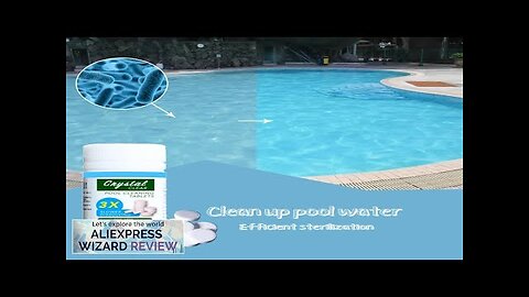 Pool Cleaning Tablet Effectively Guard Against Harmful Organism Disinfect Hot Tub Cleaning Review