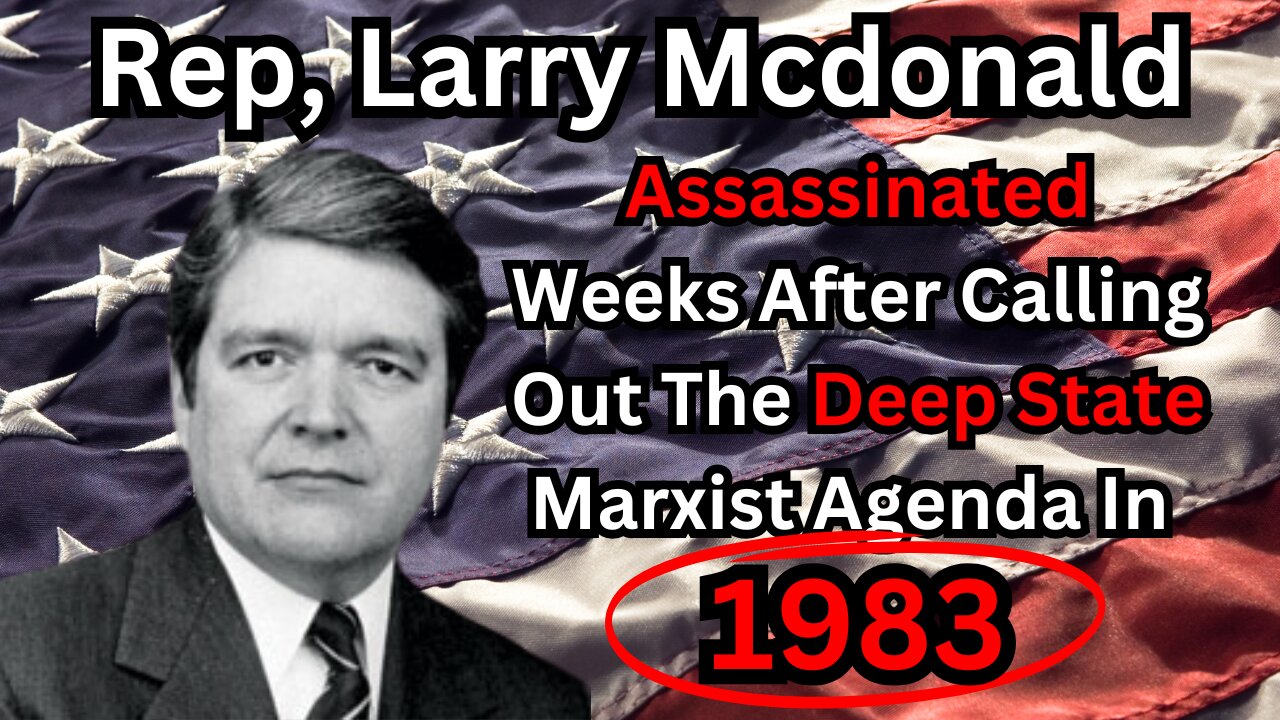 Rep, Larry McDonald EXPOSES The Deep State Agenda On CNN In 1983