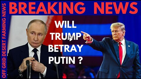 Breaking News- Special Report – Will Trump Betray Putin. Peace Talks Begin In Saudi Arabia! Feb 19