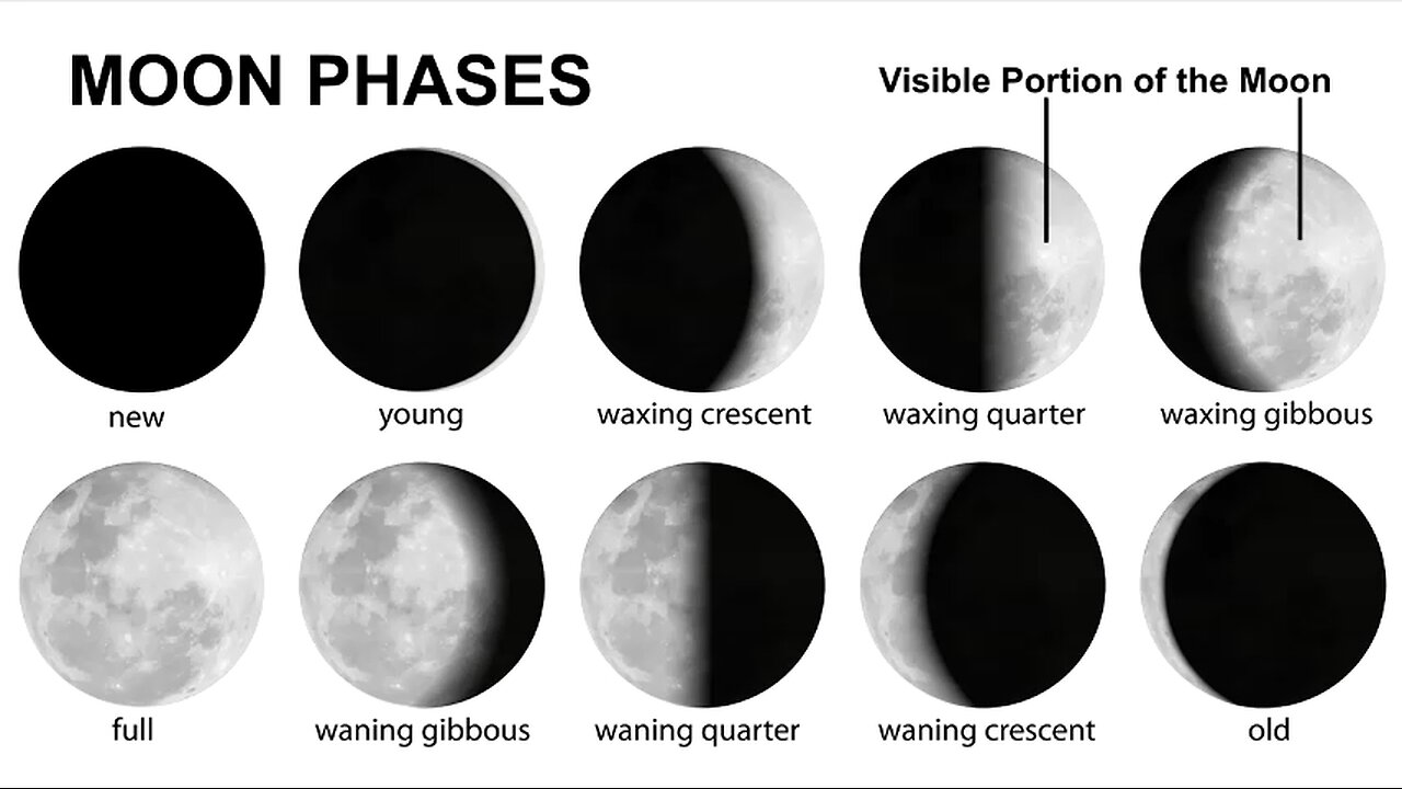 ERIC DUBAY Vs. VIBES OF COSMOS: Why Do We Only See Portions of the Moon During the Various M Phases?