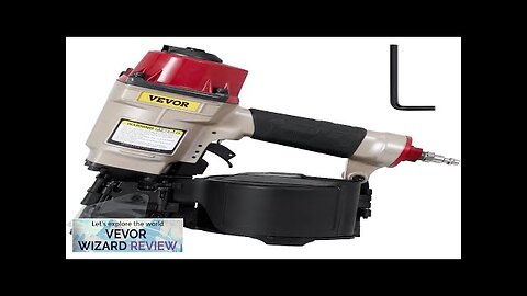 VEVOR Coil Siding Nailer CN55 1 inch to 2-1/4-inch 15 Degree Pneumatic Review