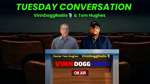 Tuesday Conversation guest/ Pastor Tom Hughes