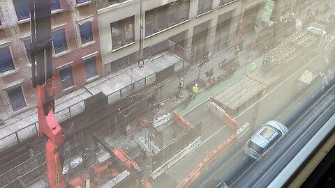 Protesters & Construction?! (Midtown Manhattan Apartment)