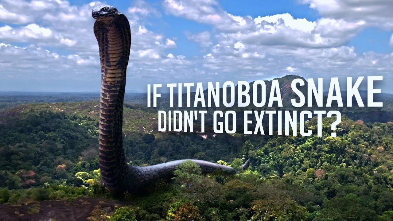 What If Titanoboa Snake Didn't Go Extinct?