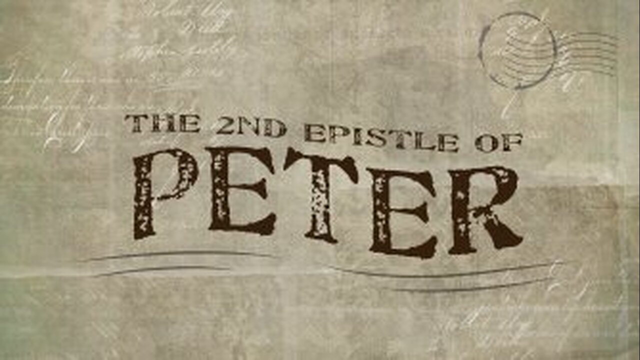 2 Peter 1 // Eyewitnesses Of Jesus