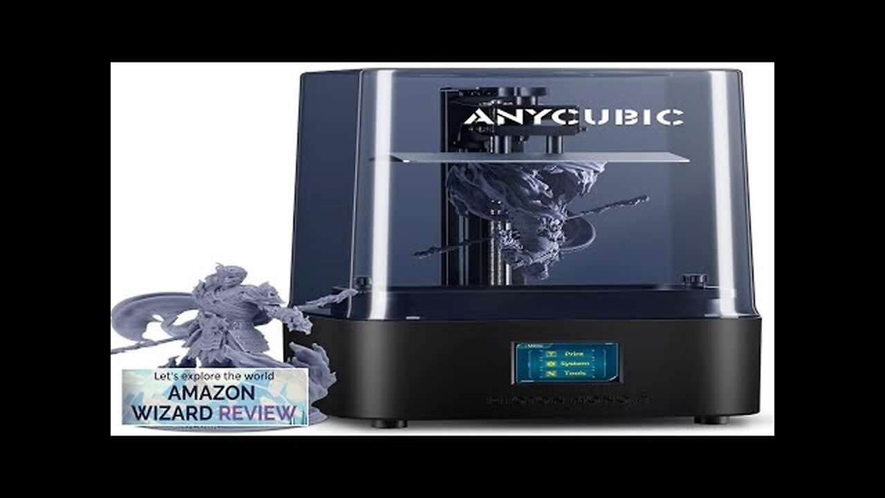 ANYCUBIC Photon Mono 2 Resin 3D Printer with 6.6'' 4K + LCD Review