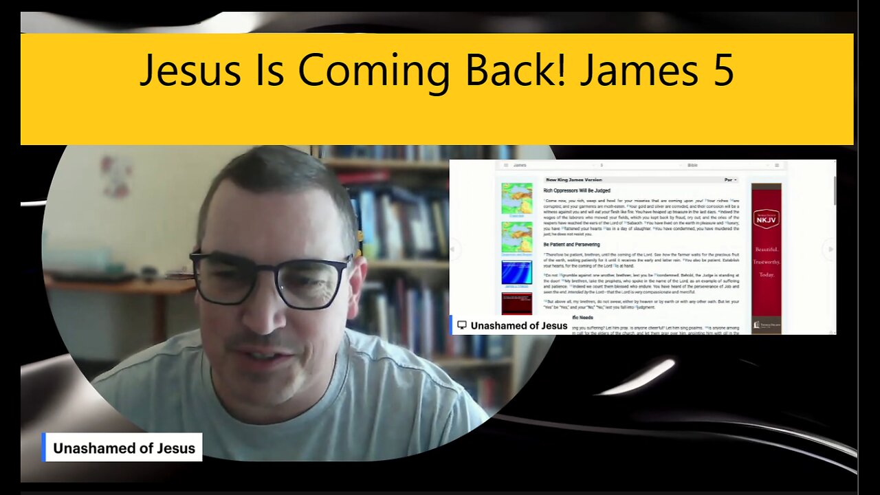 Jesus Is Coming Back! #sermon James 5:1-12