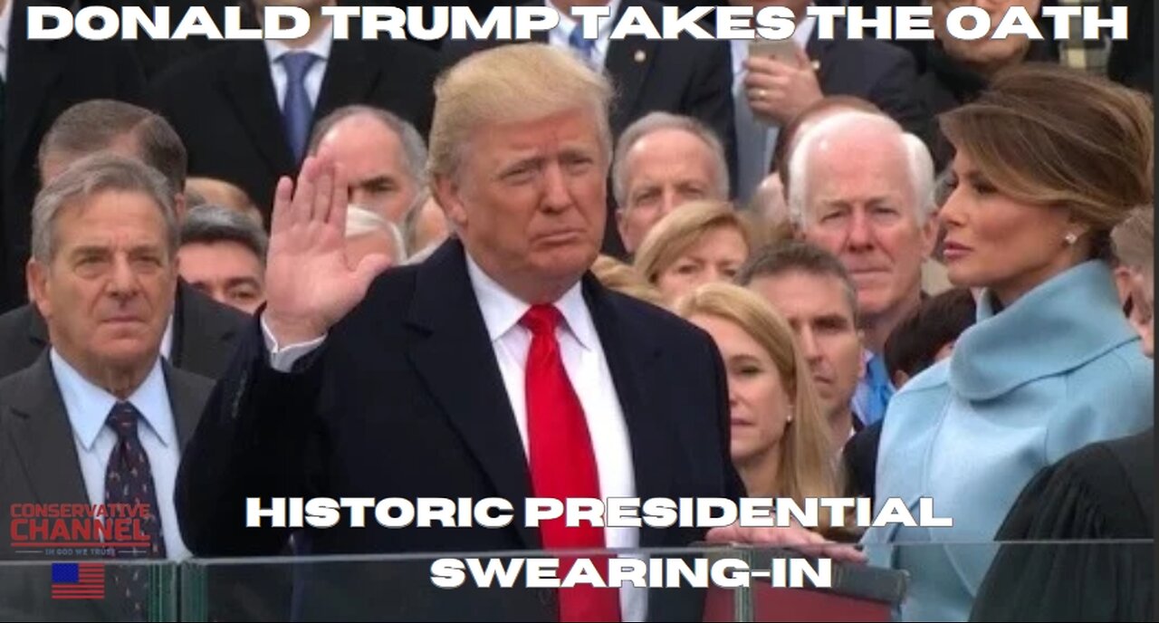 Donald Trump Takes the Oath: Historic Presidential Swearing-in