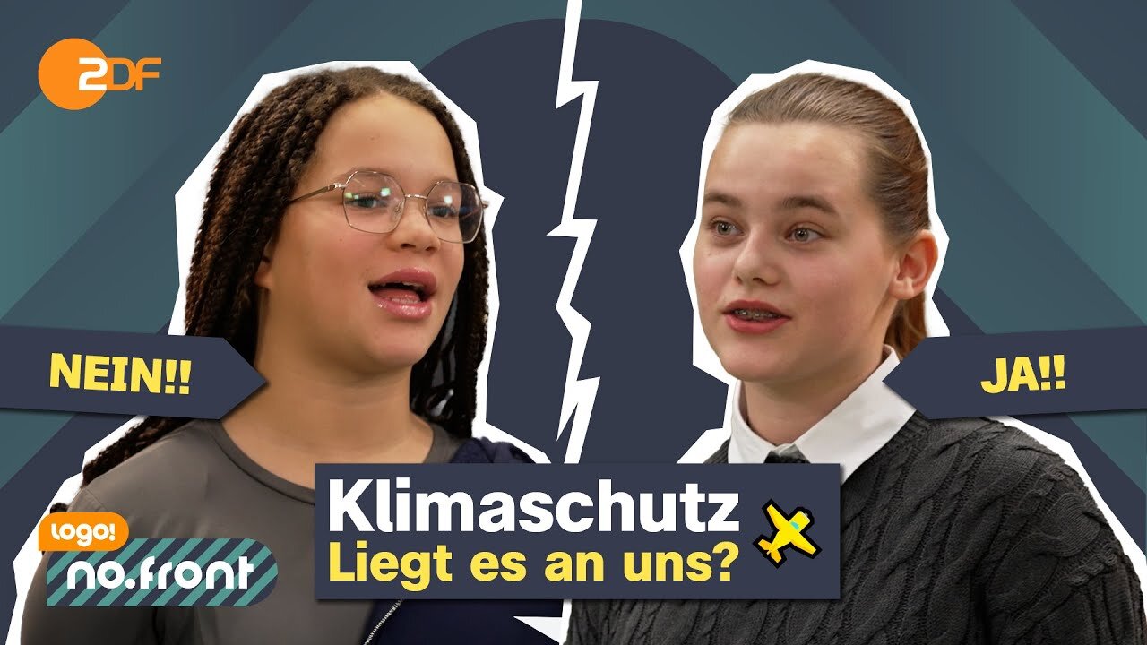 Klimaschutz - Unsere Verantwortung? | logo! no.front | Schüler-Debatte