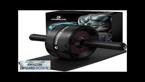 Vinsguir Ab Roller Wheel Abs Workout Equipment for Abdominal & Core Strength Review