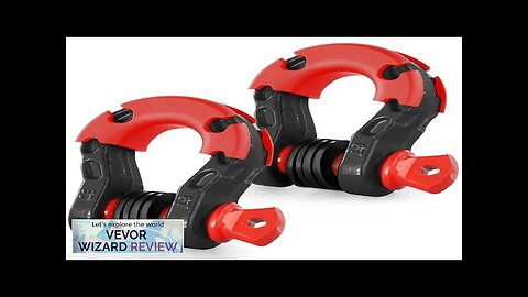 VEVOR 3/4" D-Ring Shackle 2 Pack Alloy Steel Shackles 66139 lbs (30 Review