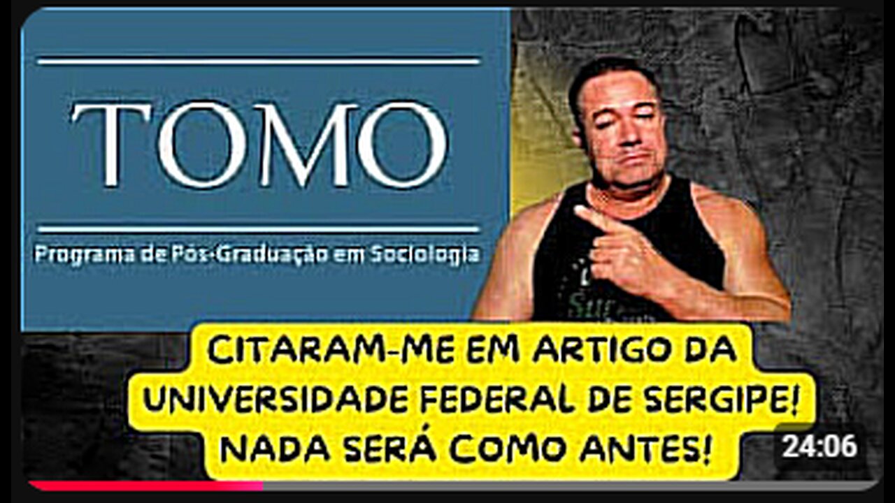 REVISTA DE UNIVERSIDADE FEDERAL CITA MEU CANAL! FICO FELIZ, POIS AGORA SEI QUE A META FOI ALCANÇADA!