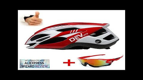 DEV Mountain Road Bike Helmet Large 19cm Width Sports Racing Riding Cycling Review