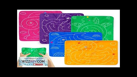 5 PCS Marble Maze Mat Sensory Fidget Stress Relief Toys Sensory Mat Review