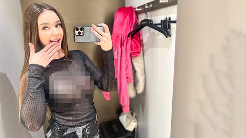 [4K] TRY ON HAUL BLACK TOPS FROM MALL | GET READY WITH Alisa Grey