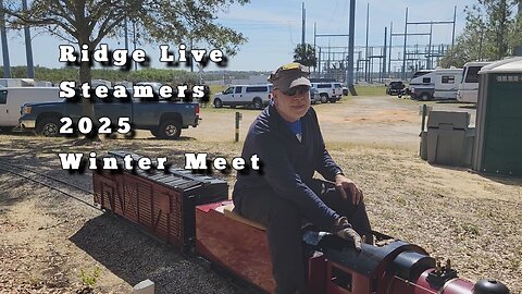 Ridge Live Steamers Winter Meet In Action February 20 2025