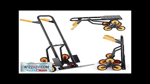 Stair Climbing Cart Heavy Duty Folding Hand Truck Dolly 440 lbs 6 Review